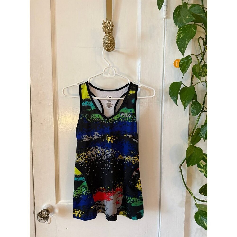 FILA women’s size small abstract multicolor tank top